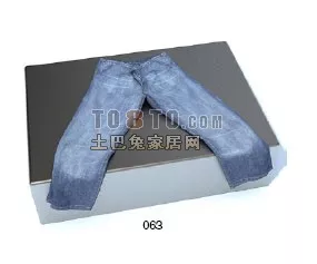 Towel For Bathroom 3d model