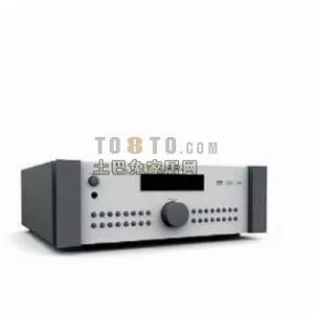 Vintage Cassette Player Controller 3d model