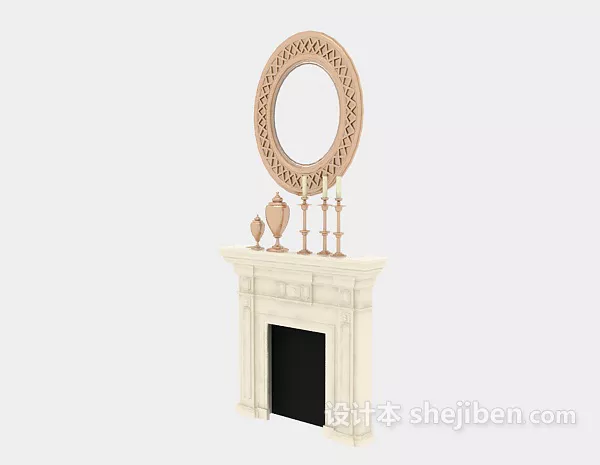 Mirror Modern Decor 3d model