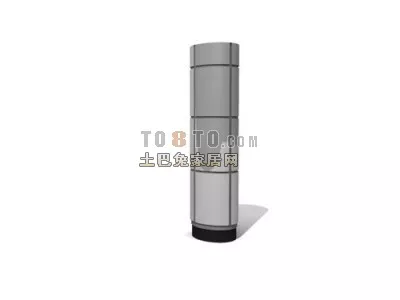 European Construction Component Column 3d model