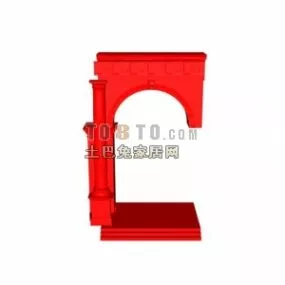Classic Arc Wall Part 3d model