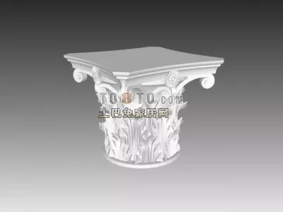 Icestorm Shape Decoration 3d model