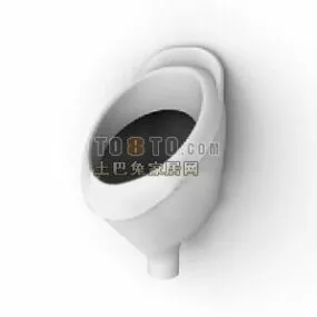 Toilet Sanitary Modern Urinal 3d model