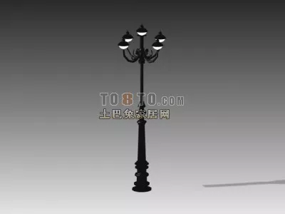 Rome Style Construction Column 3d model