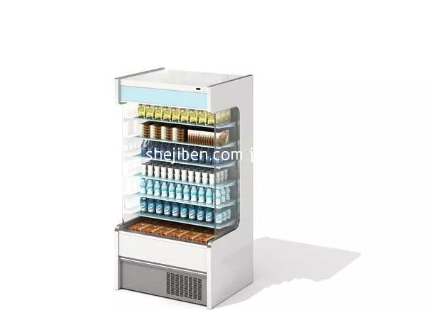 Wood Shelf Lattice Shape 3d model