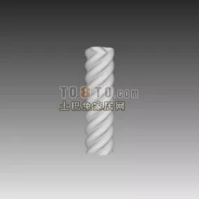 European Column Body 3d model