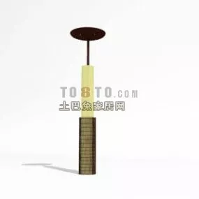 Brass Ceiling Lighting 3d model