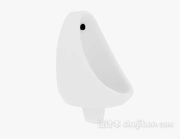 Square Urinal Toilet Sanitary 3d model