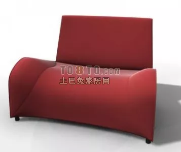 Sofa Chair Longe Style 3d model Sofa Chair Longe Style 3d model