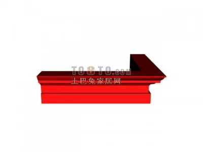 Corner Ceiling Molding Line Pattern 3d model Corner Ceiling Molding Line Pattern 3d model
