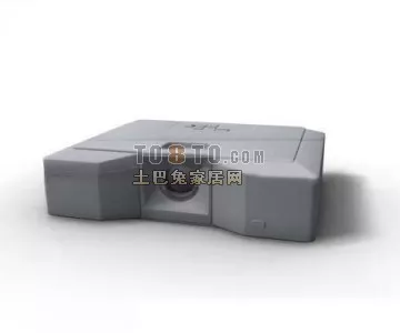 Modern Projector 3d model