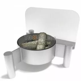 Kitchen Pot Accessories 3d model