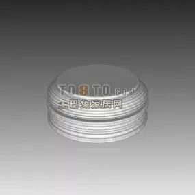 Column Base Stone Column Decoration 3d model