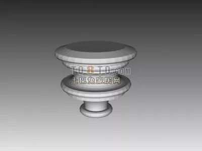 Urn Base 3d model