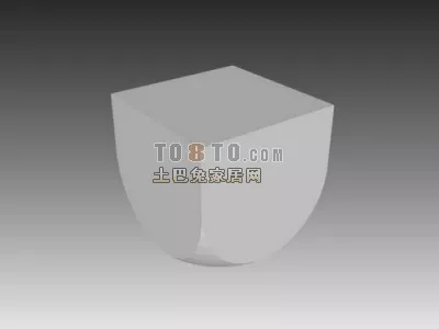 Classic European Column Gate 3d model