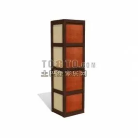 Block Construction Column 3d model