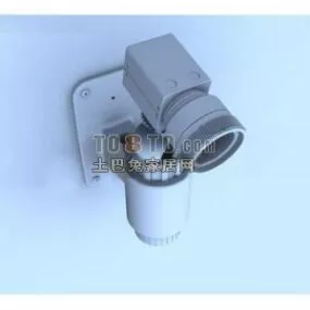 Modern Wall Lamp White Color 3d model