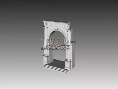 Theater Standing Lamp Decoration 3d model