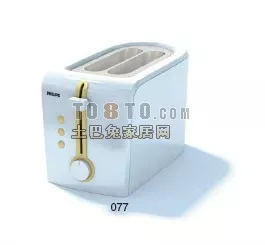 Household Appliance Bread Maker Machine 3d model