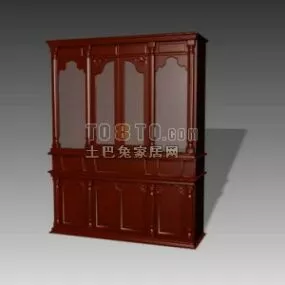Cabinet Vintage Style 3d model