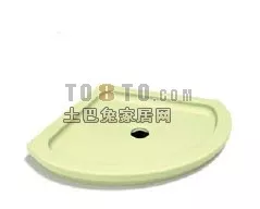 Shower Basin Base 3d model