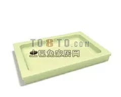 Bathroom Sanitary Floor With Drain 3d model