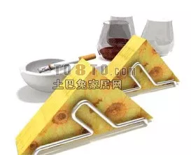 Daily Necessities Kitchen Accessories 3d model