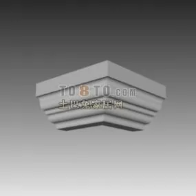 Construction Column Head Component 3d model