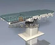 Medical Device Hospital Bed 3d model