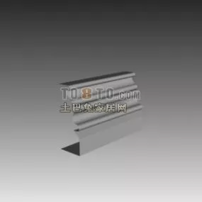European Wall Line 3d model