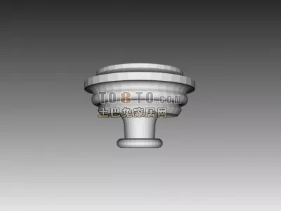 Urn Base 3d model