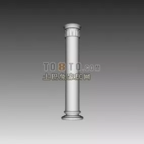 Round Column 3d model