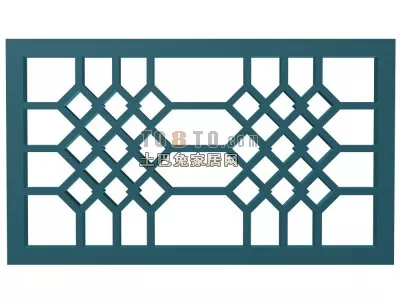 Decorative Wall Frame Various Sizes 3d model