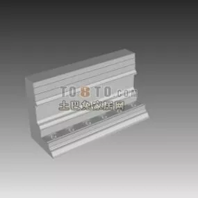 Classic Molding 3d model