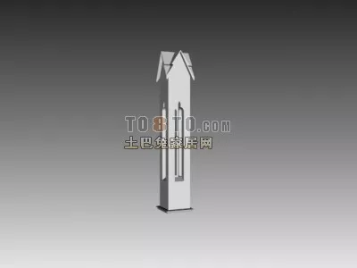 European Classic Construction Component Column 3d model