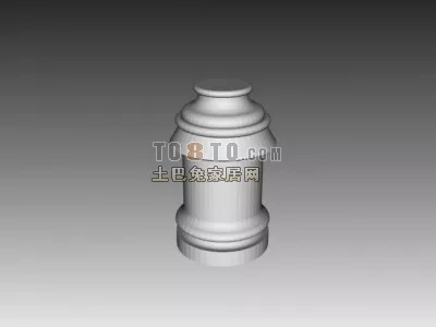 Round Construction Column Base 3d model Round Construction Column Base 3d model