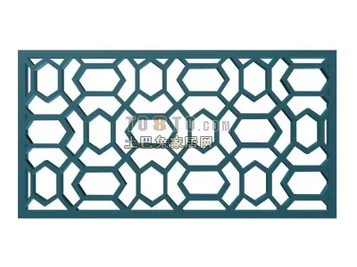 Frame Photo Bubbles Pattern 3d model