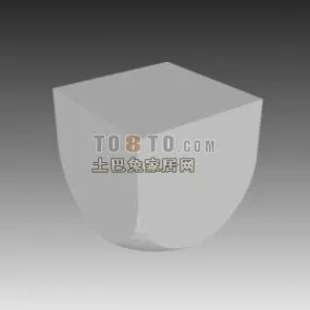 Construction Marble Block 3d model