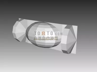 European Classic Plaster Line 3d model
