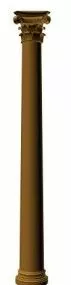 Cylinder Column For Construction 3d model
