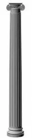 European Rome Doric Column 3d model