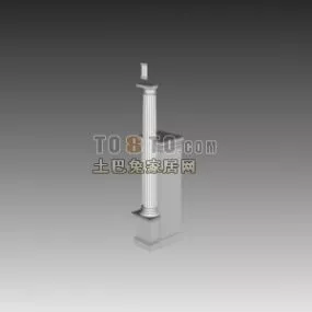 Construction Column Classic Architecture 3d model