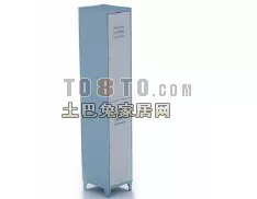 Fitness Equipment Tall Cabinet 3d model