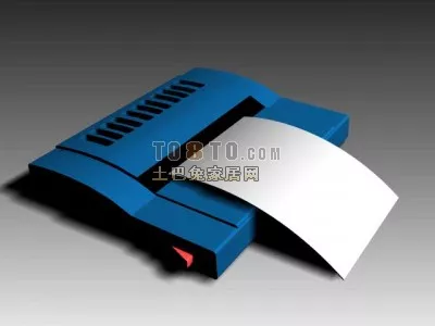 A4 Printer Gadget 3d model