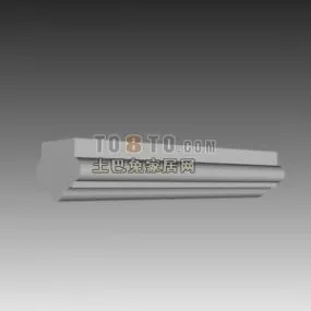European Classic Plaster Line 3d model