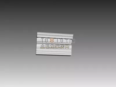 European Carved Plaster 3d model European Carved Plaster 3d model