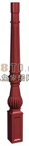 Chinese Handrail Column Wooden Style 3d model Chinese Handrail Column Wooden Style 3d model