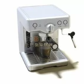 Coffee Machine With Coffee Cup 3d model