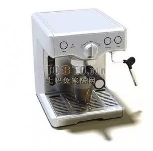 Coffee Machine With Coffee Cup 3d model Coffee Machine With Coffee Cup 3d model