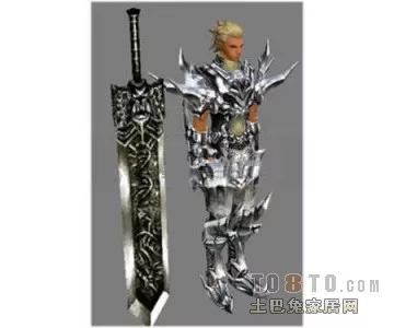 Thor And Dragon Cartoon Character 3d model